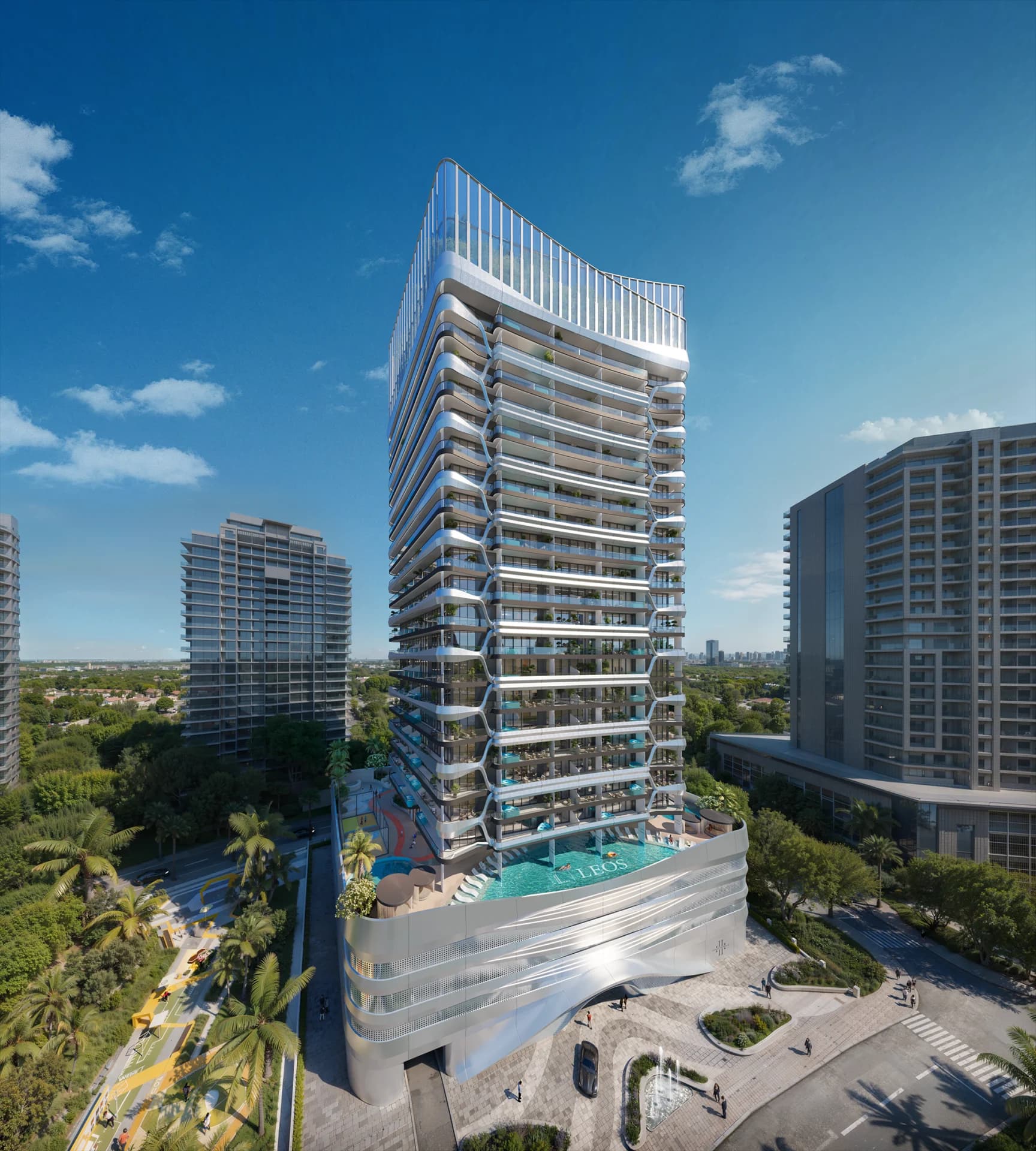 Hadley Heights 2 residential landmark in Dubai Sports City